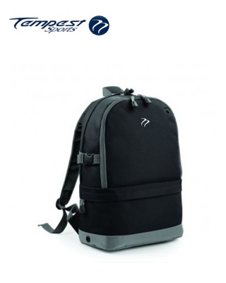 Tempest Sports Black/Grey Backpack